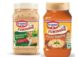 FUNFOODS PIZZA TOPPING + THOUSAND ISLAND Sauce Mix