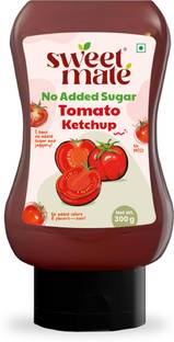 Sweetmate Tomato Ketchup | No Added Sugar | Natural Ingredients | Real Tomato Flavor Sauces & Ketchup