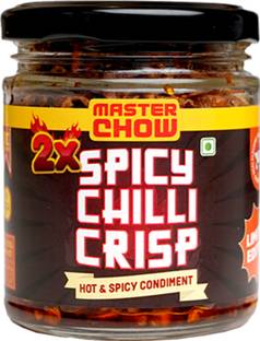 MasterChow Single 2X Chilli Garlic Crisp | Eat With Momos, Pizza, Noodles Sauce & Dip