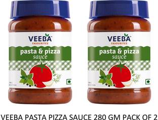 VEEBA PASTA PIZZA SAUCE 280 GM PACK OF 2 Sauces