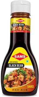 sams Black Bean Sauce 330g Gourmet Sauces for Adding Taste and Flavour, Veg Sauce