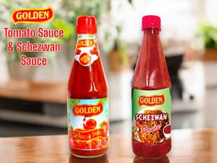 Golden Tomato Sauce & Schezwan Sauce (No added color and Flavors) Sauce