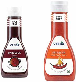 VEEBA Barbeque & Sriracha Chilli Garlic Sauce Sauces