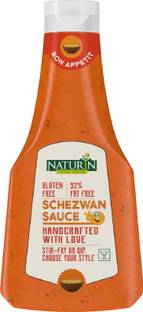 Naturin Schezwan Sauce | 100% Vegetarian | Great for Stir-Frys, Marination & Dip Sauce
