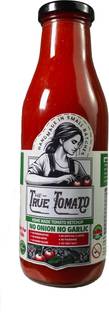 The True Tomato No Onion Garlic Ketchup | Homemade And Made To Order | 100% Natural Ketchup