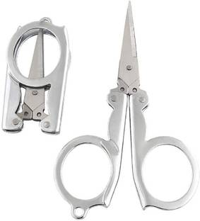 LAMRA Folding Small Scissors for Moustache Trimming Scissors