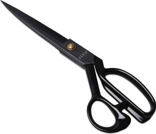 Uratech -12 Inch Carbon Steel Professional Tailoring, Multipurpose, Black Scissors