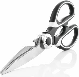 SKYTONE Black Scissor Stainless Steel Scissors for Chicken Poultry Scissors