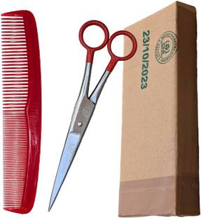 SAZIC Hair Cutting Scissors Barber Men Women Hair Cutting Scissor Saloon Comb Set Scissors