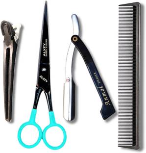 alxfy Salon Scissors Professional Barber Hair Cutting Scissor | for Saloon Combo Kit Scissors
