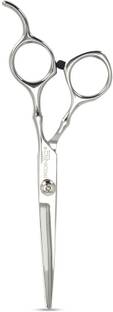 Ikonic Basics Curved Finger Rest Barber Scissor, Professional Salon Use, IKB -717C Scissors