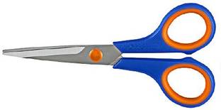 AMMK POWER TOOLS 6.5"Multipurpose Comfort Grip Handle And Stainless Steel Blades Paper,Photos Scissors