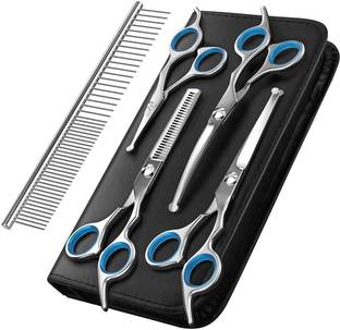 YMS Professional Pet Grooming Kit 6 In 1 Dog Grooming Scissor Kit Scissors