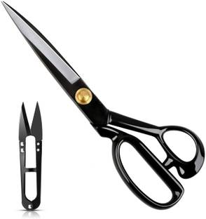 SK MART Premium Multipurpose Black Tailoring Scissor with Trimmer Scissors