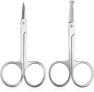 feelhigh Curved and Rounded Scissors Scissors
