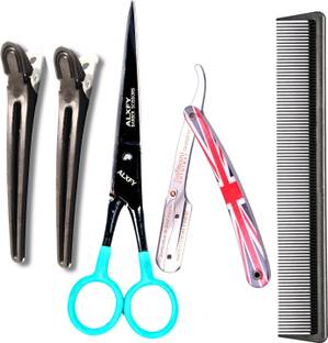 alxfy Salon Scissors | Hair Cutting Barber Scissor | for Man WOMEN Combo Kit Scissor Scissors
