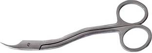 SANJU Khushi Surgicals Stich Cutting round [ Suthar ] Stainless SteeL 6 inch Scissors