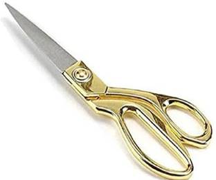DEZIINE Premium Stainless Steel Sewing/Tailoring Scissor, (Golden) Scissors