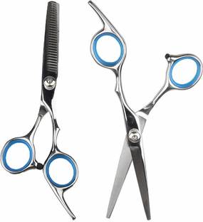 HASTHIP Scissors, Hairdressing Styling Set For Barber or Beauty Saloon (2 PC/ 6 Scissors