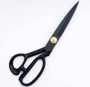 sbaprime Professional Tailor Scissor with Rubber Handle Grip Kitchen (9 inch) Scissors