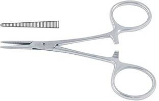 SANJU Khushi Surgicals Mosquito Forceps (straight 5 Inch) stainless steel Scissors