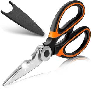 Corslet Heavy Duty Sharp Cooking Scissors for Kitchen, Chicken, Fish, Meat, Vegetable Scissors