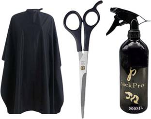 Doberyl 500ml Spray Bottles Sharp Stainless Steel Barber Scissors Haircut Cape/Aprons Scissors