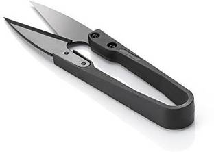 cge 1 pcs U Shape Clippers Trimming Sewing Scissors Nippers Sewing Embroidery Craft Scissors Tailor tijeras de costura Mini Scissors size 10cm Scissors