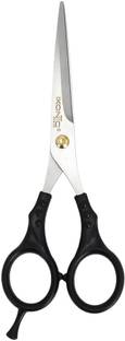 Ikonic Basics Curved Finger Rest Barber Scissor, Professional Salon & Home Use, IKB -716C Scissors