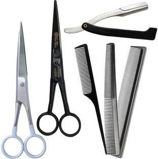 SAMU PRODUCTS 6-in-1 Professional Salon Grooming Kit Scissors