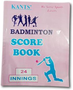 Sterling Badminton Scorebook