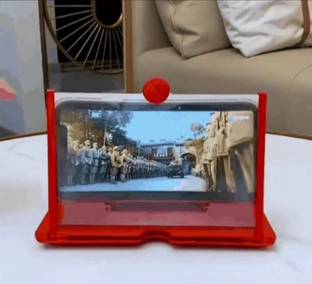 Gribbtor 9 inch 3 times 3D magnifier fresnel mirror HD Screen Expander Phone