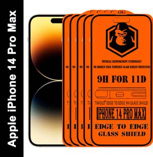 TWIGLO Edge To Edge Tempered Glass for apple IPHONE 14 PRO MAX