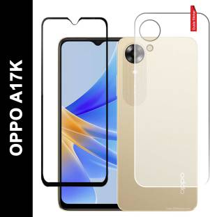 Polenta Front and Back Tempered Glass for OPPO A17K