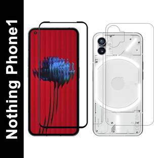 ASVALBUY Front and Back Screen Guard for Nothing Phone (1), Nothing Phone1, Nothing Phone 1