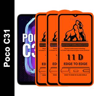 Forego Edge To Edge Tempered Glass for POCO C31