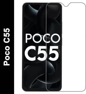 EASYBIZZ Tempered Glass Guard for Poco C55