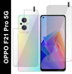 PONDRIK Front and Back Screen Guard for OPPO F21 Pro 5G