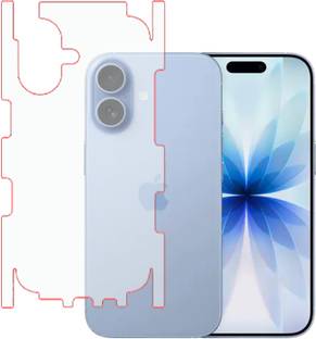 KARTRAY Back Screen Guard for Apple iPhone 17, Back Screen Guard with Sides, Matte Finish