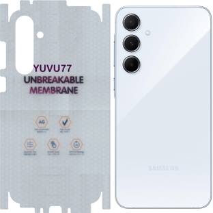 YMC77 Back Screen Guard for SAMSUNG Galaxy A35 5G, Membrane with 360 coverage, unbreakable membrane
