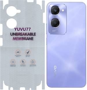 yuvu77 Back Screen Guard for Vivo Y28s 5G, Membrane with 360 coverage