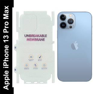yuvu77 Back Screen Guard for Apple iPhone 13 Pro Max, Membrane 360 coverage