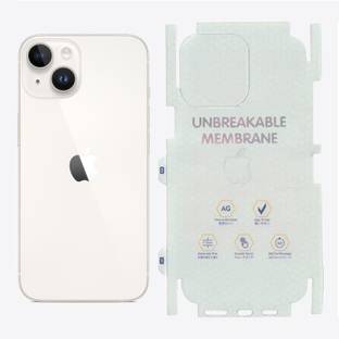 ELEF Back Screen Guard for Apple iPhone 13 Unbreakable Back Membrane 360 Protection