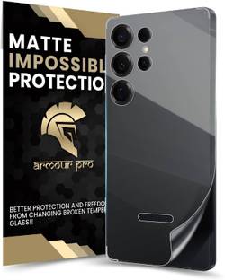 ArmourPro Back Screen Guard for Samsung Galaxy S25 Ultra 5G, Samsung S25 Ultra 5G, Samsung S25 Ultra, Matte Back Unbreakable Membrane