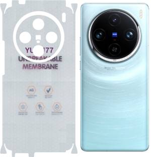yuvu77 Back Screen Guard for VIVO X100 Pro 5G, Membrane 360 coverage