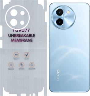 yuvu77 Back Screen Guard for VIVO Y58 5G, Membrane with 360 coverage