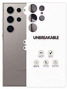 A3sprime Back Screen Guard for SAMSUNG Galaxy S24 Ultra 5G, |Full Coverage 9H Surface Hardness Unbreakable Soft Silicone Back Skin Protector|, (Matte)