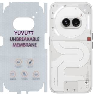 yuvu77 Back Screen Guard for nothing phone 2A, Membrane 360 coverage