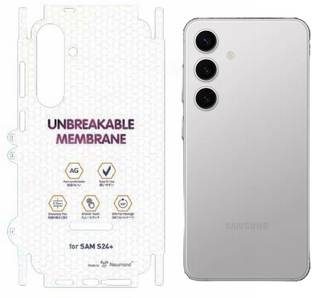 MZKART Back Screen Guard for Galaxy S24 Plus Matte Unbreakable Membrane With Sides Protection