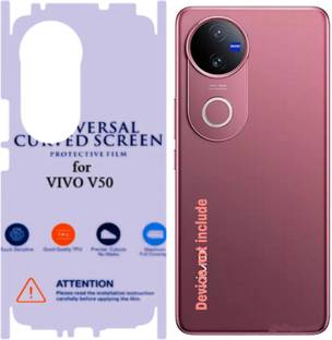 Shreejee Back Screen Guard for VIVO V50 5g back membrene (GLOSSY) with 360 back and side full back screen protector